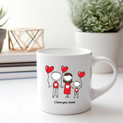 Cana personalizata pentru mama — cadou de ziua mamei cu mesaj special