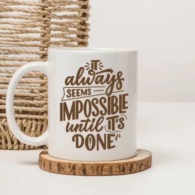 Cana personalizata motivationala — cadou pentru oameni ambitiosi si determinati