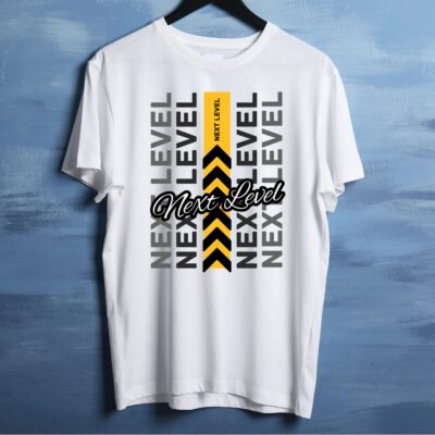 Tricou Next Level barbati — tricou motivational pentru barbati ambitiosi