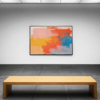 Tablou personalizat abstract colorat — decoratiune moderna pentru living sau birou