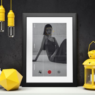 Tablou personalizat portret alb-negru — cadou unic din fotografia ta