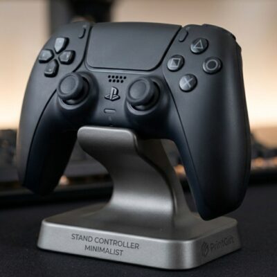 Stand controller gaming imprimat 3D Stealth Edition — suport gamepad pentru birou