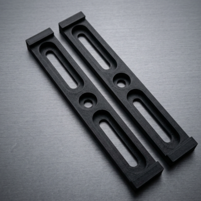 Suporti numar inmatriculare slim imprimati 3D — set 2 bucati pentru orice masina